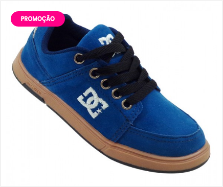 Tênis Infantil DC Shoes Azul
