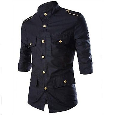 Men's Casual Blouse Seven Shirt #02338535