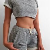 Conjunto Cropped e Shorts (IMPORTADO)