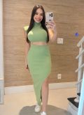 Conjunto em tricô