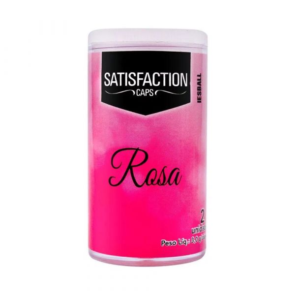 IESBALL AROMÁTICAS COM 2 UNIDADES SATISFACTION CAPS