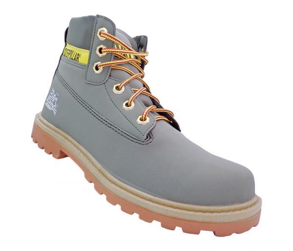 Bota Coturno Caterpillar Couro Sintético Grafite (1 linha)