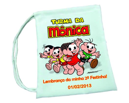 Mochilinhas Sacolas Personalizadas