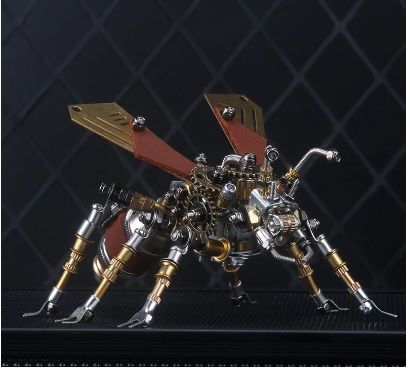 Festa mecânica inseto série 3d tridimensional modelo de montagem diy primária e secundária da escola