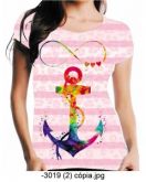 T-Shirt Blusa Feminina P M G