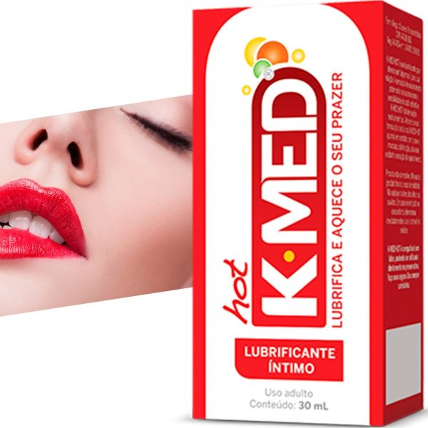 Lubrificante Íntimo Hot 30ml K-MED