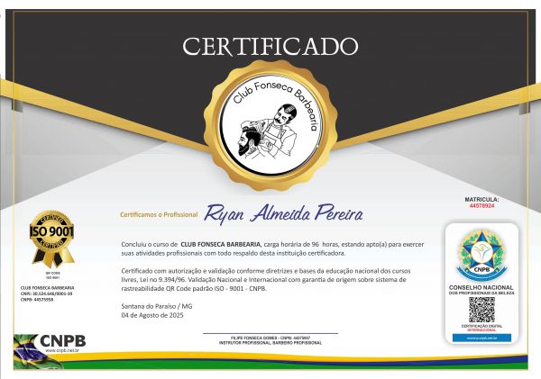 RYAN ALMEIDA PEREIRA