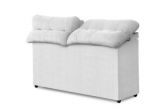 Cabec King Madri Encosto Reclinavel Corino Branco Bonan637