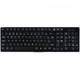TECLADO E MOUSE SEM FIO K-W600BK C3T
