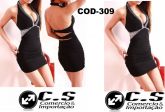 Vestido executive preto Cod.309
