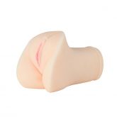 Masturbador Ninna em Cyber Skin Formato Vagina com Vibrador na Cor Pele