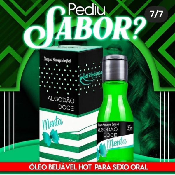 Gel Algodão Doce-Menta