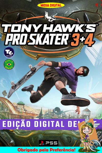 Tony Hawk’s Pro Skater 3+4 Deluxe Edition - PS5