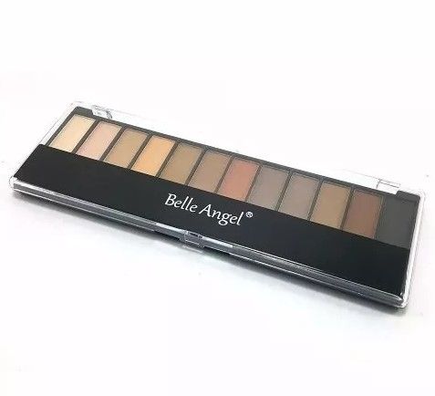 Paleta De Sombra Fosca Nude Belle Angel 12 Cores