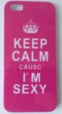 CASE KEEP CALM SEXY PARA IPHONE 5 e 5s