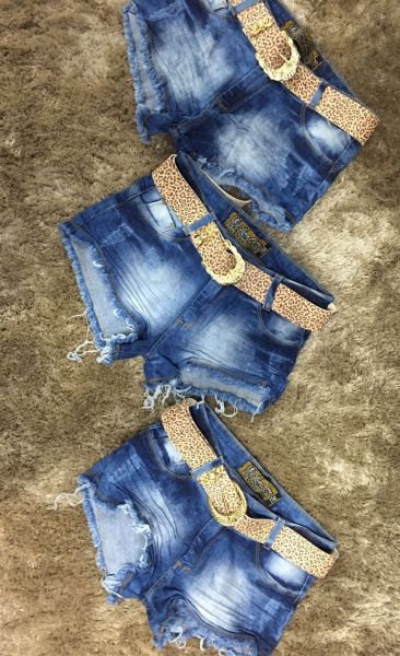 SHORT E CINTO