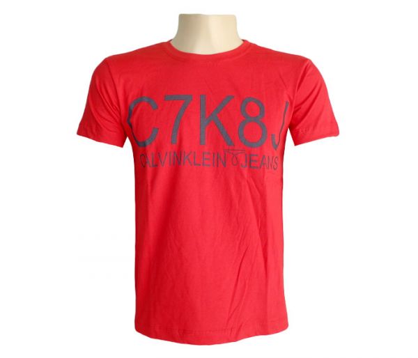 Camisa Calvin Klein Vermelha MOD:76417