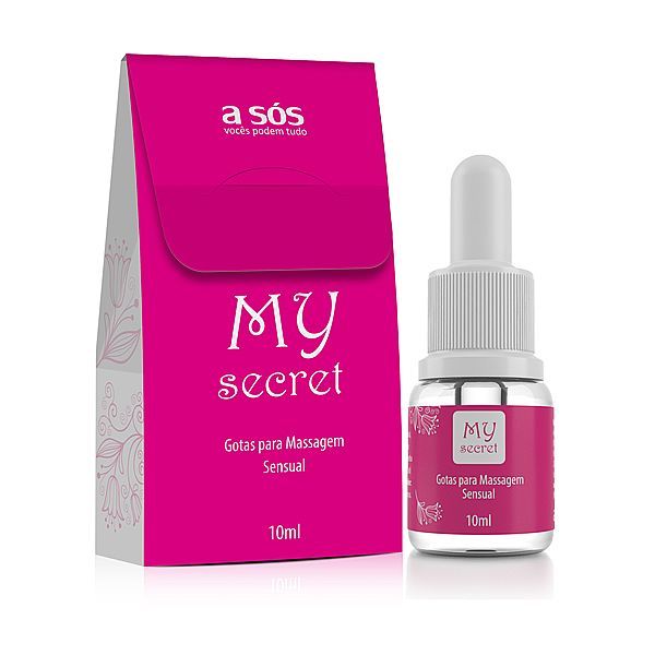 Excitante Feminino em Gotas My Secret - 10ml