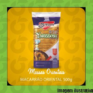 Macarrão Oriental 500 Gramas Bifum