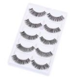 Kit com 5 Pares de Cílios Postiços