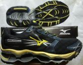 Tênis Mizuno Wave Prophecy 2 Preto e Amarelo