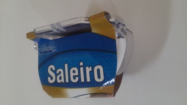 Saleiro de acrílico