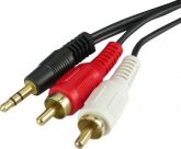 Cabo Rca P2 Stereo X 2 Plugs Rca Audio 1,80 metros Xtrad