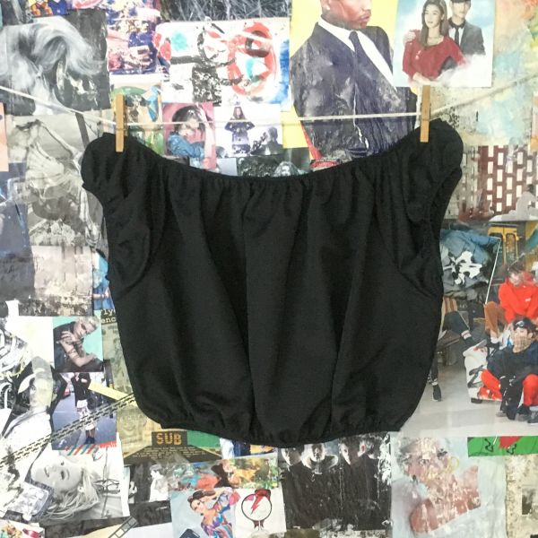 Ciganinha Tactel Preta
