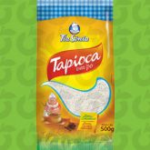 Tapioca em Pó 500 Gramas Tia Sônia