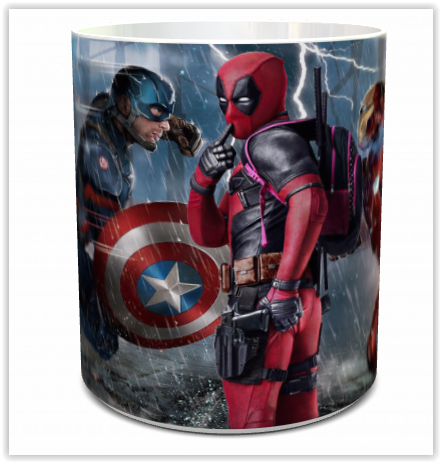 DeadPoll, Homem de Ferro e Capitão América