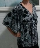 Blusa Estampa Zebra