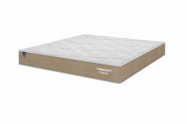 Colchao King Concept Dream Molas Ensacadas 193x203x25 Bege Plumatex