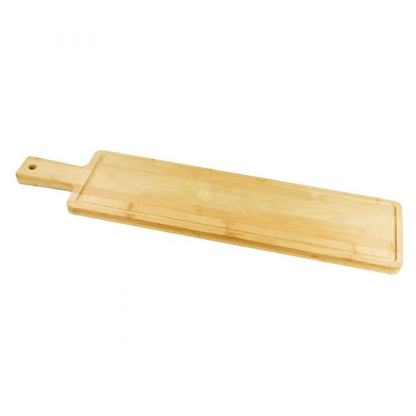 Tabua para cortar pao em bambu L58xP14xA1cm
