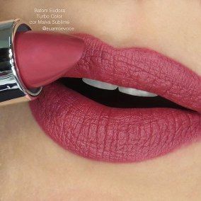 Batom Soul Kiss Me Turbo Color Fosco/Mate Malva Sublime