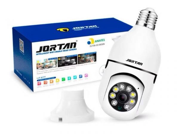 Câmera Inteligente Smart IP Lâmpada Wifi Full HD 1080p Visão Noturna Yoosee