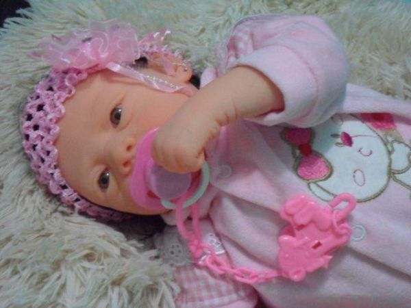 Bebê Reborn Mel - Pronta Entrega