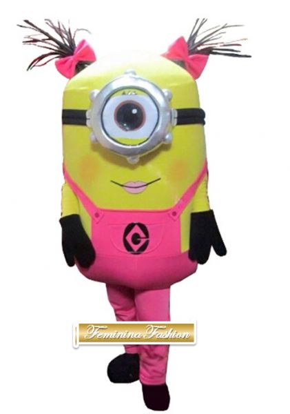 Minions Versão Feminina Mascote