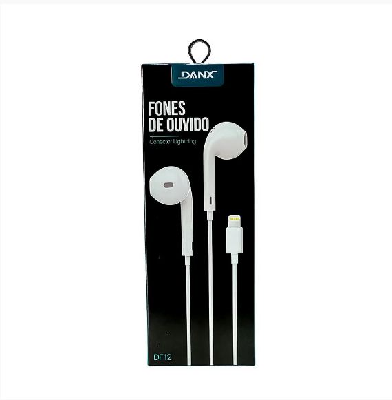 Fone De Ouvido Lightning Estéreo DF12