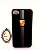 Case Porsche PRETA - iPhone 4/4S