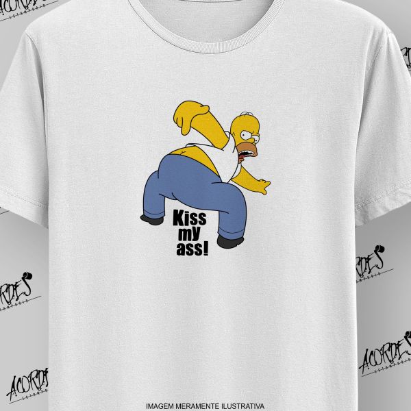 Kiss My Ass Homer Simpson