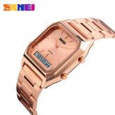 Relógio unisex Skmei VOGUE - Com mostrador analógico e digital