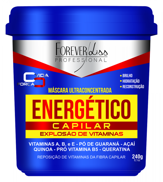Forever Liss Energético Capilar Máscara Ultra Concentrada 240gr