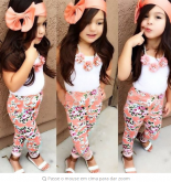 Conjunto Juliana Floral Cod 857