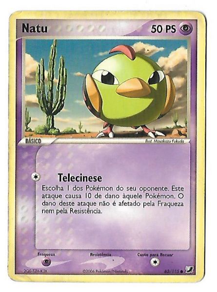 Pokemon Natu Forças Ocultas