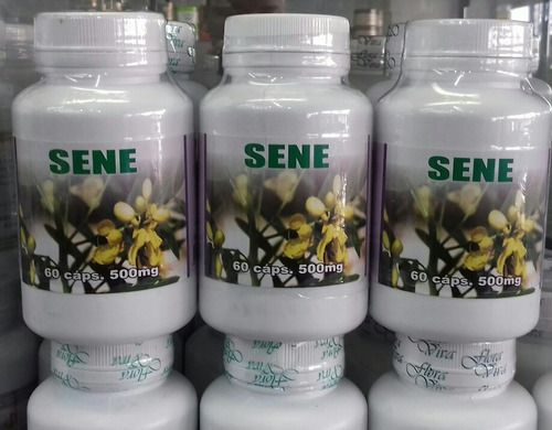 sene 500mg atacado 12 frascos c/60capsulas