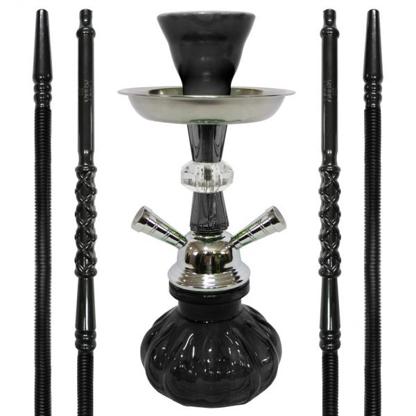 Narguile Ruby Pequeno  Mangueiras lavavel preto