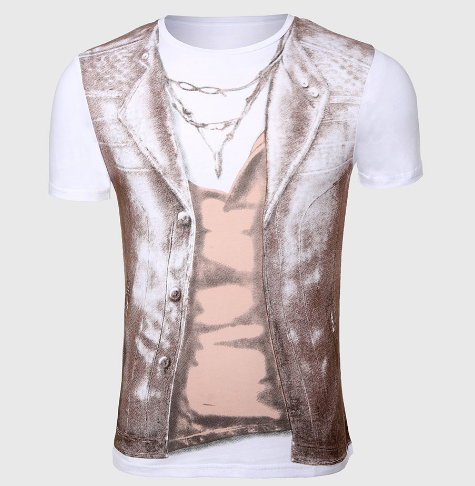 Homens de Impressão 3D Funny T Camisas de Rock T Streetwear