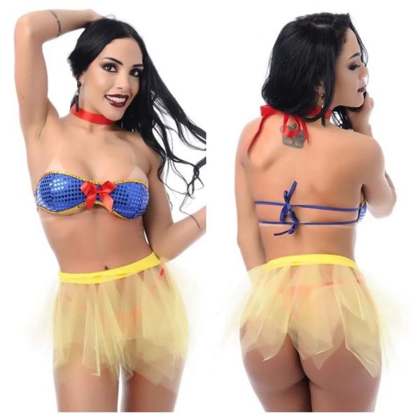 FANTASIA BRANCA DE NEVE AMARETO