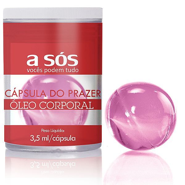 Cápsula com Óleo Corporal Kanzo by Flowers - Com 01 unidade