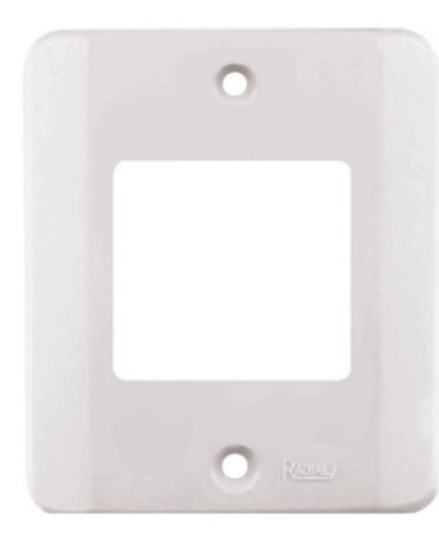 1902.050 - Placa para 2 Teclas